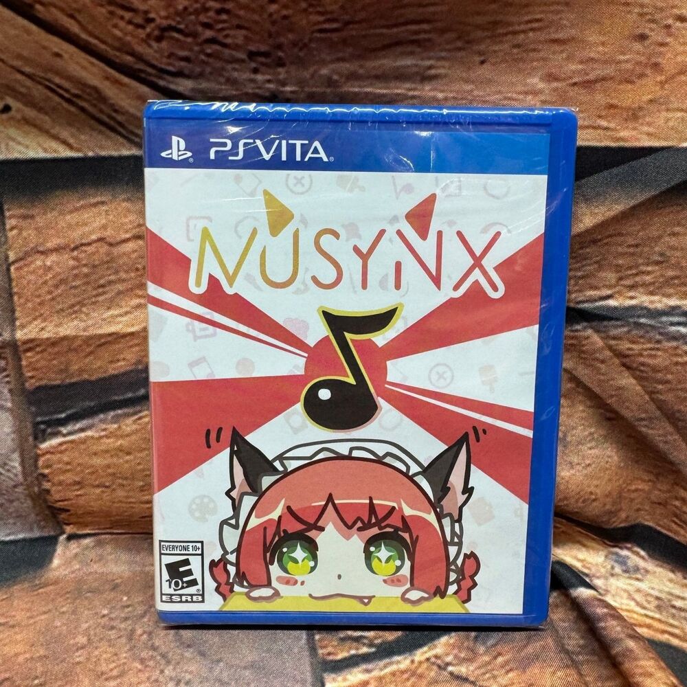 MUSYNX PSVITA Video Game Rhythm Music Limited Run Games